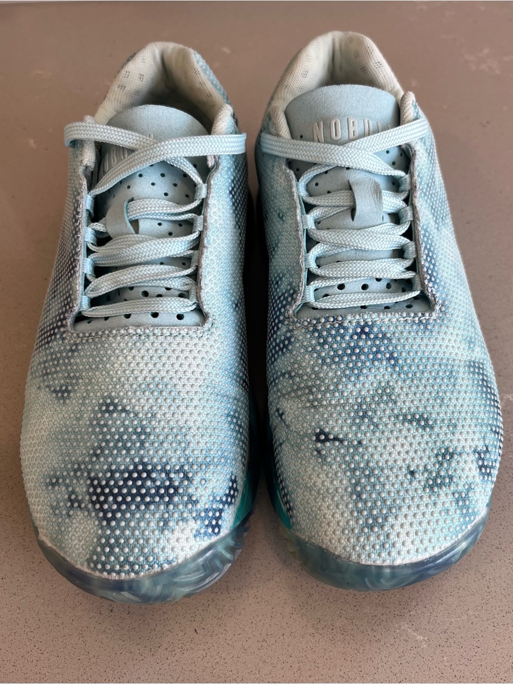 NOBULL Blue Trainer Athletic Superfabric CrossFit Gym Sneakers Men 6 Women 7.5 - Picture 5 of 12